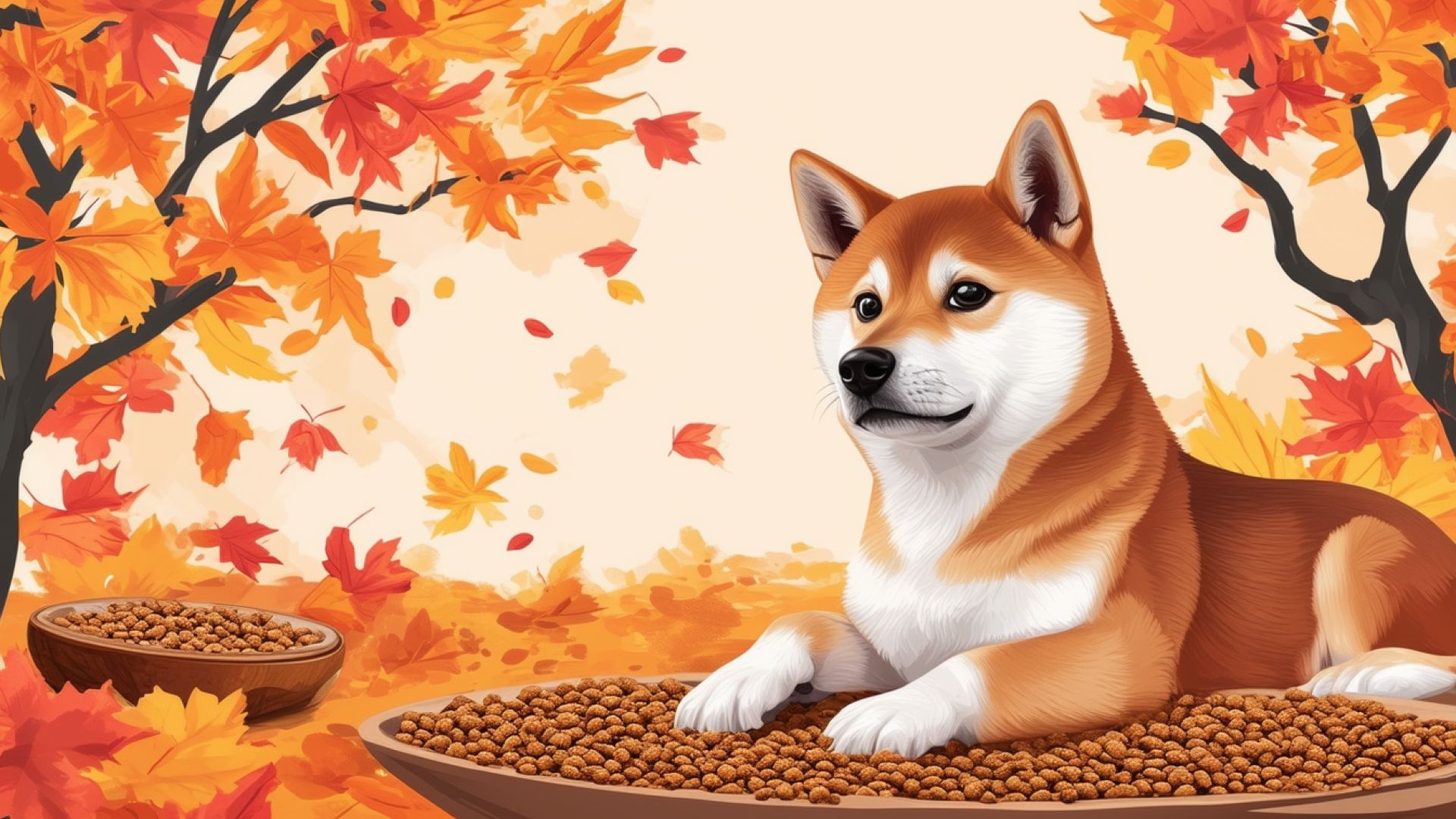 Les meilleures croquettes sans céréales pour Shiba inu